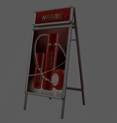 Car body advertisement